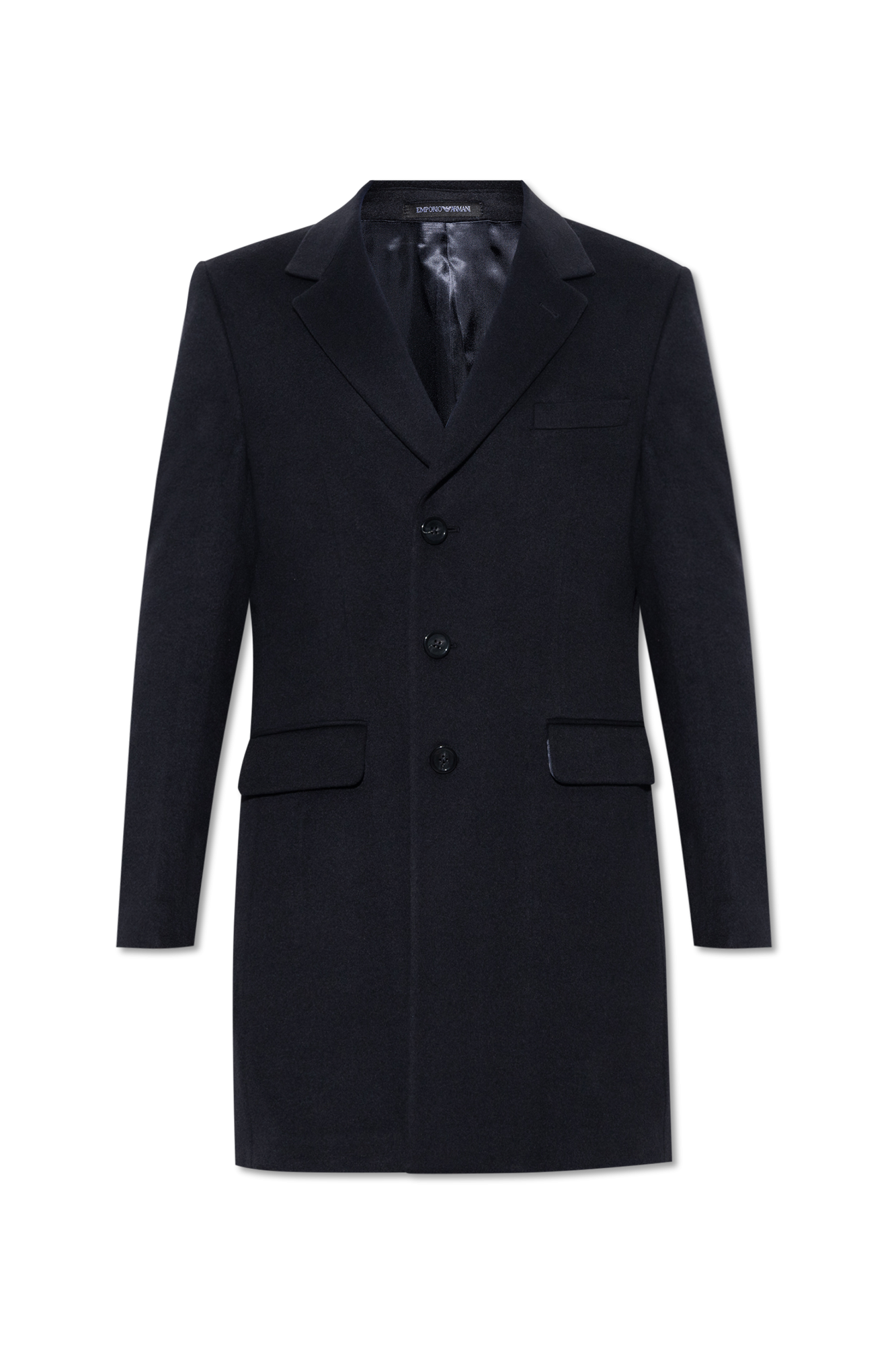 Emporio armani deals cashmere coat